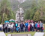 Slika Hodočašće na Svetu Goru i putevima Soške fronte članova udruge Hrvatski domobran